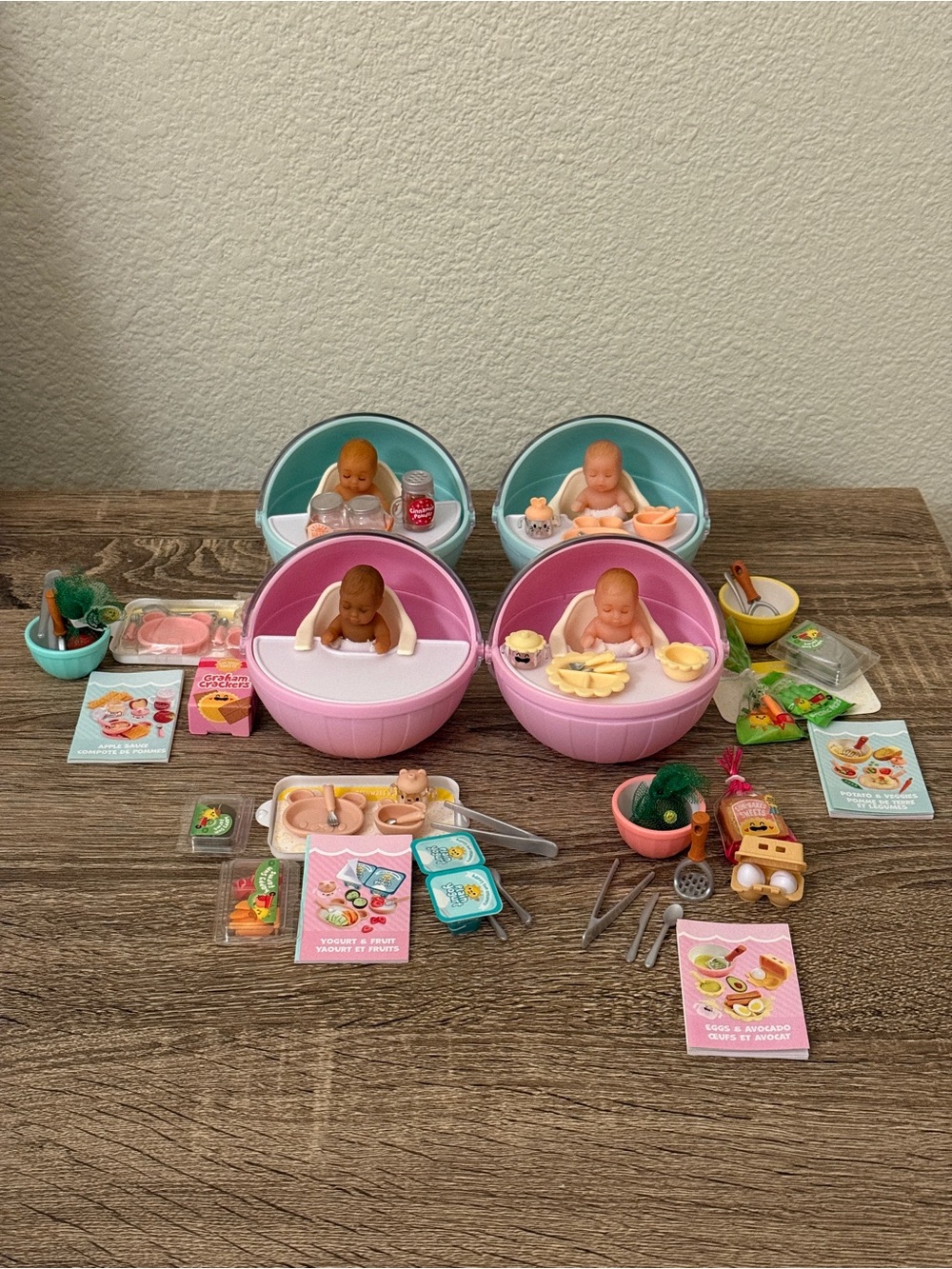 Miniverse Make It Baby Food Series 1 Bundle of 4 Babies